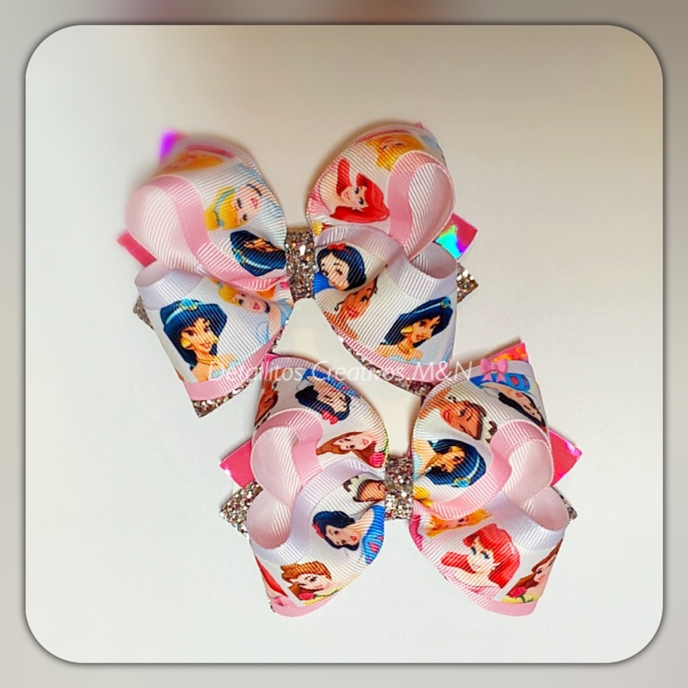 Princesses Bows set of two
